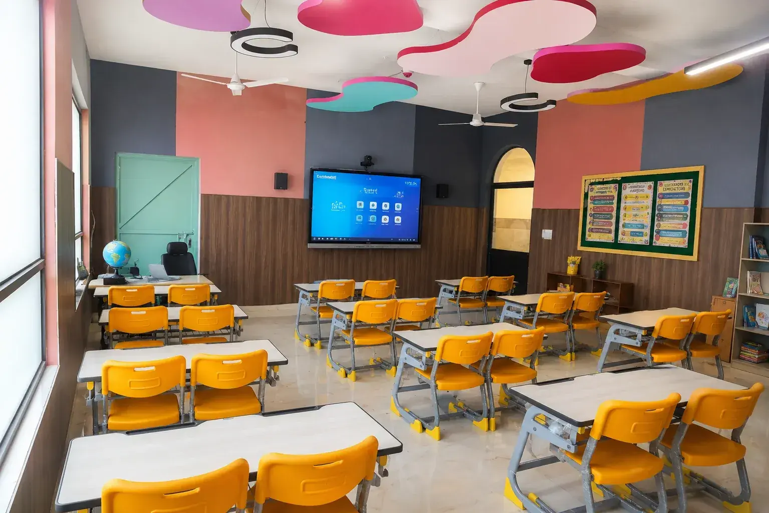 Middle school students learning at Mirai Experiential School
